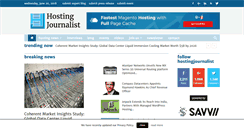 Desktop Screenshot of hostingjournalist.com